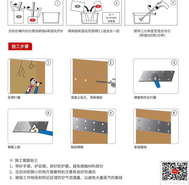 包钢黎川粘钢加固施工过程